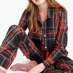J.Crew Vintage Pajama Set in Stewart Tartan Plaid